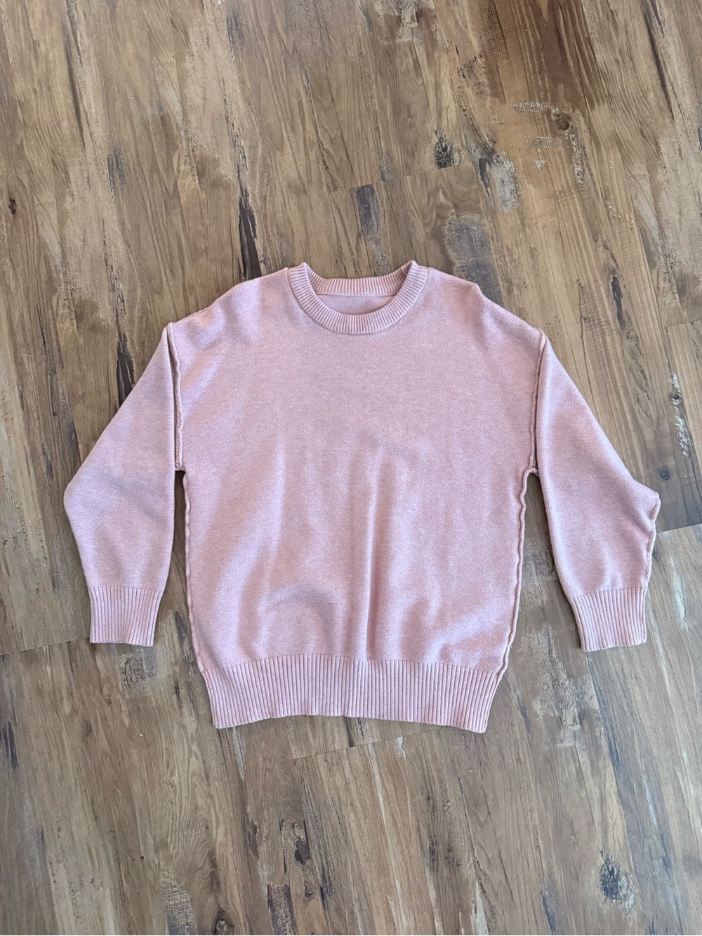 HALARA Dusty Rose Crewneck Sweater